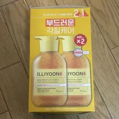 ILLIYOON フレッシュモイスチャースクラブウォッシュ 400ml 2本 — image 1