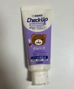 LION DENT. Check-Up kodomo グレープ 60g — image 1