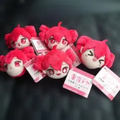 重音テト 百面相フェイスバッジ 5種セット ぬいぐるみ　マスコット — image 1
