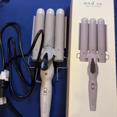 スリーコインズ　3coins 3バレル ヘアアイロン　and us — image 1