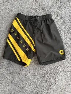 CRONOS クロノス サーフパンツ ボードショーツ 黒 黄 Mサイズ — image 1