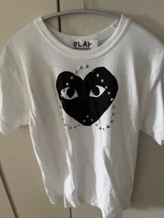 PLAY COMME des GARCONS スタッズハートTシャツ — image 1
