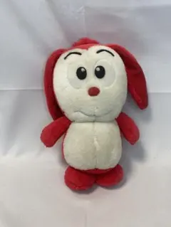 Benesse コラショ 1999年ぬいぐるみ 赤白 レトロY2K — image 1