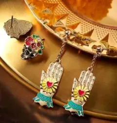 フリーダ・カーロ　Frida Kahlo　ピアス　2種セット — image 1