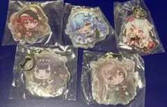 ホロライブ　アクリルキーホルダー　5種まとめセット　アクリルチャーム — image 1