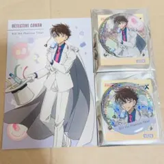 ⭐︎新品　コナン　缶バッジ　アイスキャンディ　アイスキポストカード　怪盗キッド — image 1