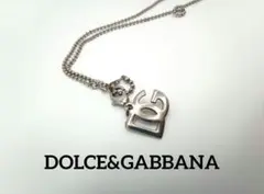 Dolce & Gabbana DG ロゴ ネックレス　シルバー　美品 — image 1
