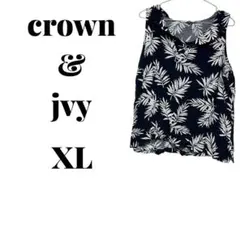 美品❣️crown & jvy XL ノースリーブ チュニック — image 1
