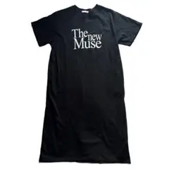 半袖 Tシャツワンピース ブラック — image 1