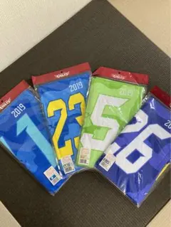 応援タオル 4枚セット 番号付き — image 1