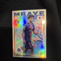 Topps Chrome Ibrahim Mbaye RC — image 1