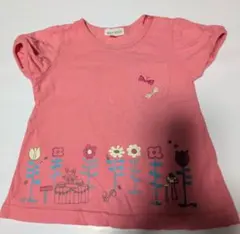 3can4on 半袖Tシャツ ピンク 90サイズ — image 1