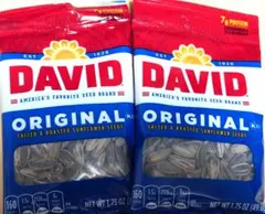 DAVID ORIGINAL ひまわりの種 2袋 — image 1