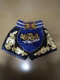 THAI BOXING ムエタイパンツ Mサイズ ブルー — image 1