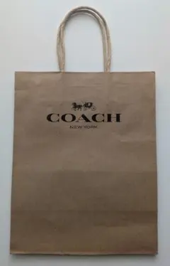 COACH コーチ ショップ袋 ショッパー 紙袋【アウトレット購入品】 — image 1