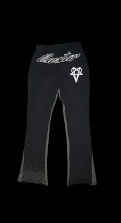luvstar フレアパンツ ラインストーン — image 1