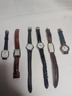 SEIKO他 クォーツ腕時計 6本セット — image 1