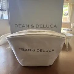 DEAN & DELUCA 大きめポーチ コットンキャンバス中保冷用アルミ — image 1