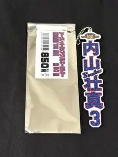 【3内山壮真】ヤクルトスワローズ ラメアクリルキーホルダー — image 1