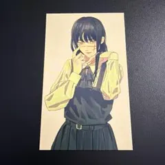 【美品】チェンソーマン イラストカード 三鷹アサ — image 1