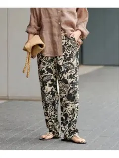 JOURNAL STANDARD relume ボタニカルプリントパンツ — image 1