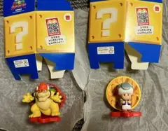 スーパーマリオギャラクシー　ハッピーセット　クッパ　キノピオ　2点セット — image 1
