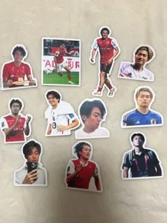 中村敬斗 B サッカー フレークシール 日本代表 ワールドカップ 11枚 — image 1