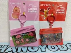 こびとづかん シャカシャカ アクリルキーリング 2種セット — image 1