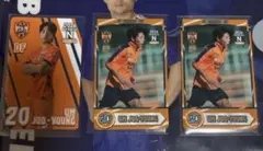 清水エスパルス オンサイトカード 2026年 オム ジュヨン選手　３枚セット — image 1