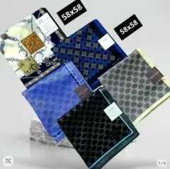 未使用 CELINE ハンカチーフ.●マカダム ハンカチセットバラ売りX — image 1