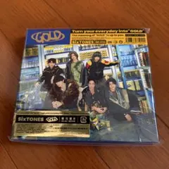 【一度開封】SixTONES GOLD 初回盤B CD BD — image 1