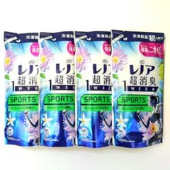 レノア　超消臭　1WEEK　SPORTS　フレッシュシトラス　340ml　4袋P — image 1