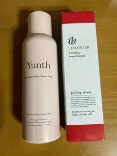 Yunth 泡洗顔 & LIALUSTER クレンジングセット — image 1
