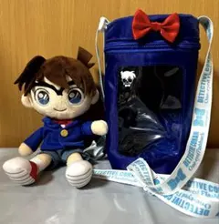 名探偵コナン隻眼のフラッシュバック限定ドリンクホルダとぬいぐるみ — image 1