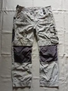 2000's~ EXCESS ユーロワークパンツ 2トーンカラー ペイント — image 1