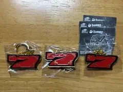 Sammy 赤7 メタルキーホルダー アラジンA — image 1