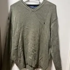 Lサイズ　Polo by Ralph Lauren Vネック　ニット — image 1