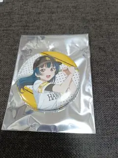 【Aqours】ソフトバンク ホークス 缶バッジ 善子（ヨハネ） — image 1
