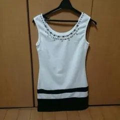 ビジューワンピース 新品 — image 1