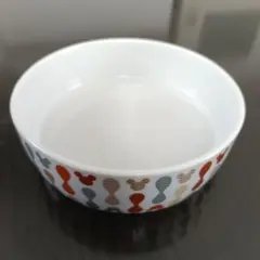 ディズニー　ミッキーマウス　モダン柄　陶器　皿　サラダボール — image 1