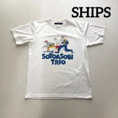 SHIPS Colors:BRING (TM) コラボ プリント Tシャツ — image 1