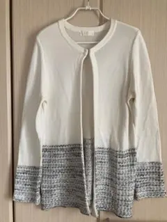 LE SOUK ルスーク　カーディガン　レディース　白　美品 — image 1