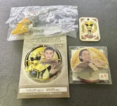 ゴジュウジャー 爆神竜儀 TOSくじ 缶バッジ ガシャポン ガチャ 木札 — image 1