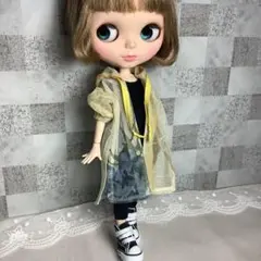 ブライスアウトフィット♡ワッシャーチュールビッグシャツ＆ブラックチュニック — image 1