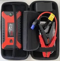 ほぼ新品 12V 大容量11800mAh ジャンプスターター　ハードケース青色付 — image 1