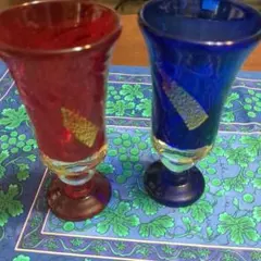 肥前びーどろ　ワイングラス2個 — image 1