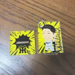 阪神タイガース　ファンクラブ限定　ガラコロ　アクリルスタンド￼￼ 大山悠輔 — image 1