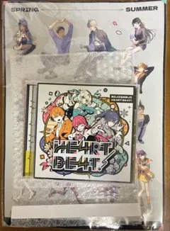 HE4RT BE4T! CD盤 にじストア購入特典ステッカー付き にじさんじ — image 1