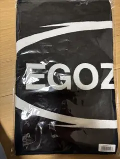EGOZ ロゴ入り 黒タオル — image 1