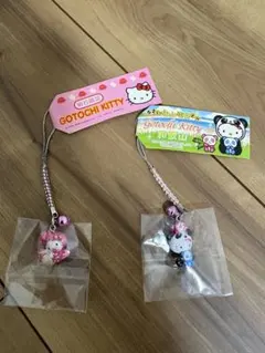 ご当地キティ 根付　ストラップ 明石限定 和歌山限定 2個セット — image 1